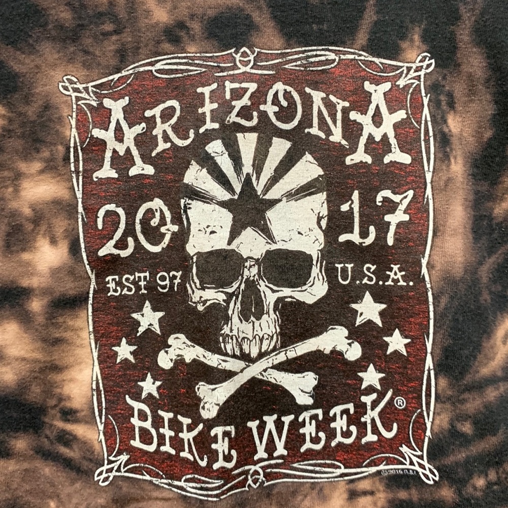 Arizona Bike Week 2017 long sleeves Tie Dye